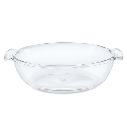 Borosil Deep Oval Casserole w Handle, 1.3L