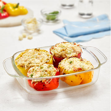 Borosil Deep Rectangular Dish