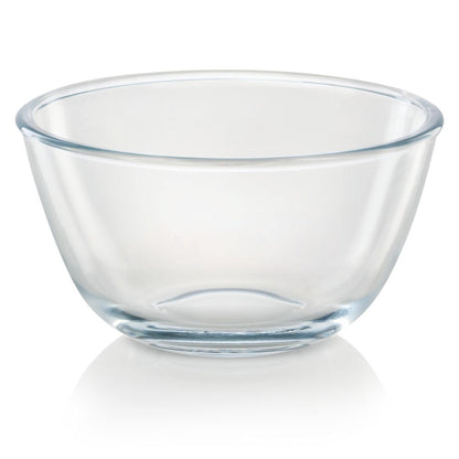 Borosil Mixing & Serving Bowl, Blue Lid, 500m