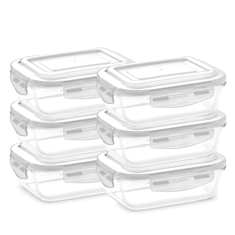 Borosil Klip n Store Rectangular Glass Container