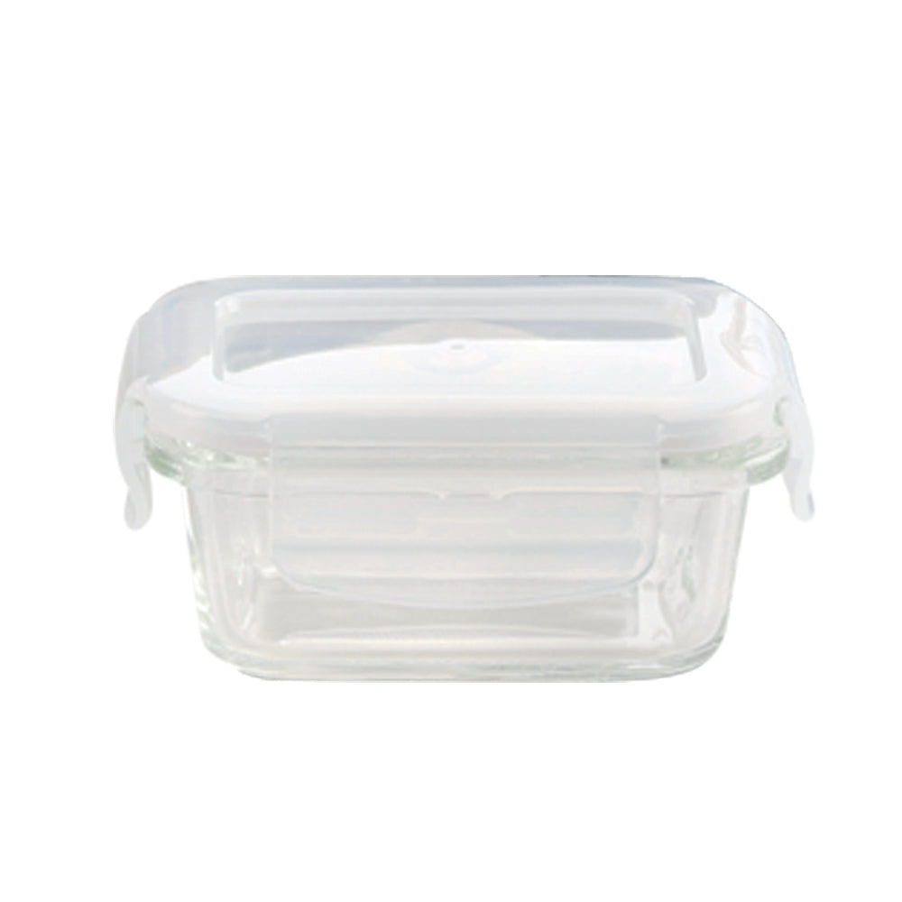 Borosil Klip n Store Rectangular Glass Container