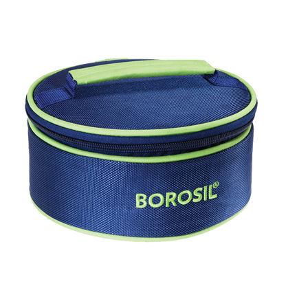 Klip N Store Round Glass Tiffin Box