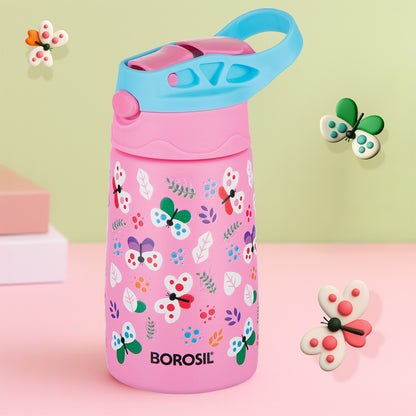 Butterfly Kids Sipper, Pink