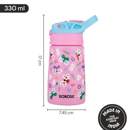 Butterfly Kids Sipper, Pink