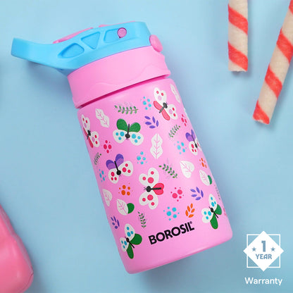 Butterfly Kids Sipper, Pink