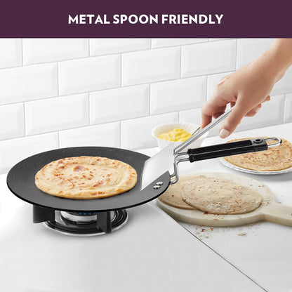 Borosil Granito Nonstick tawa, Concave, 27 cm