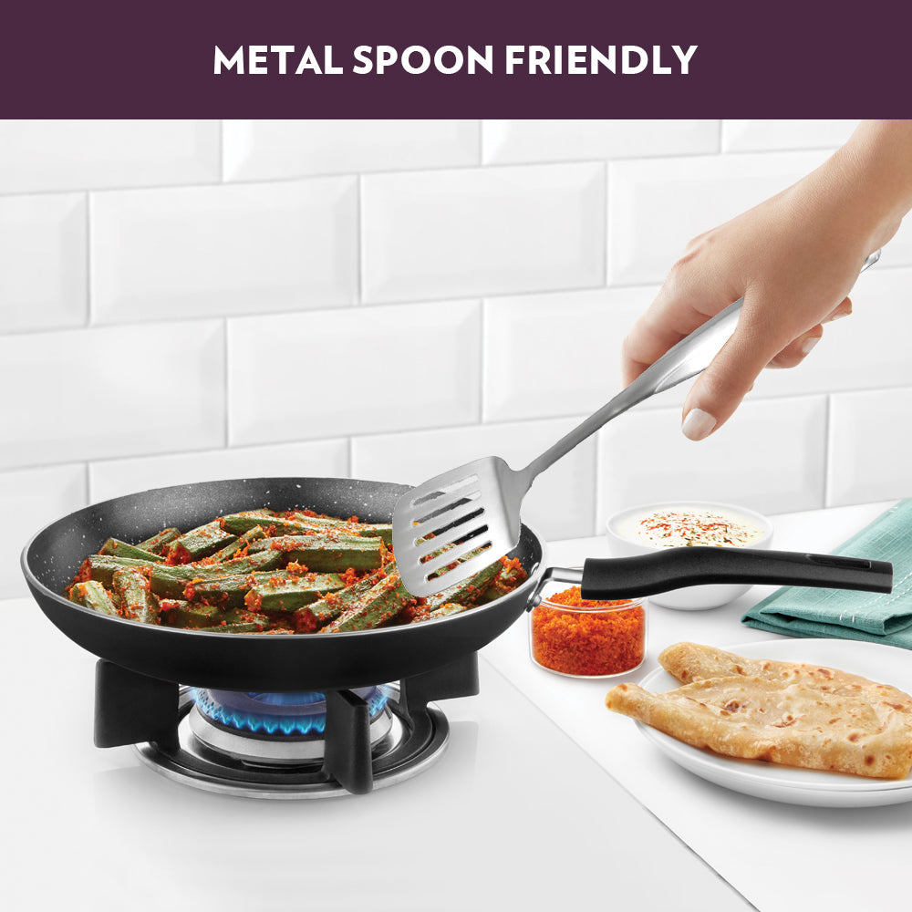 Borosil Granito Nonstick Frying Pan, 24 cm