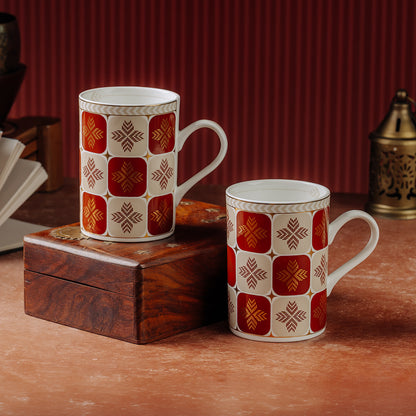 Axis Heirloom Porcelia Mug Set