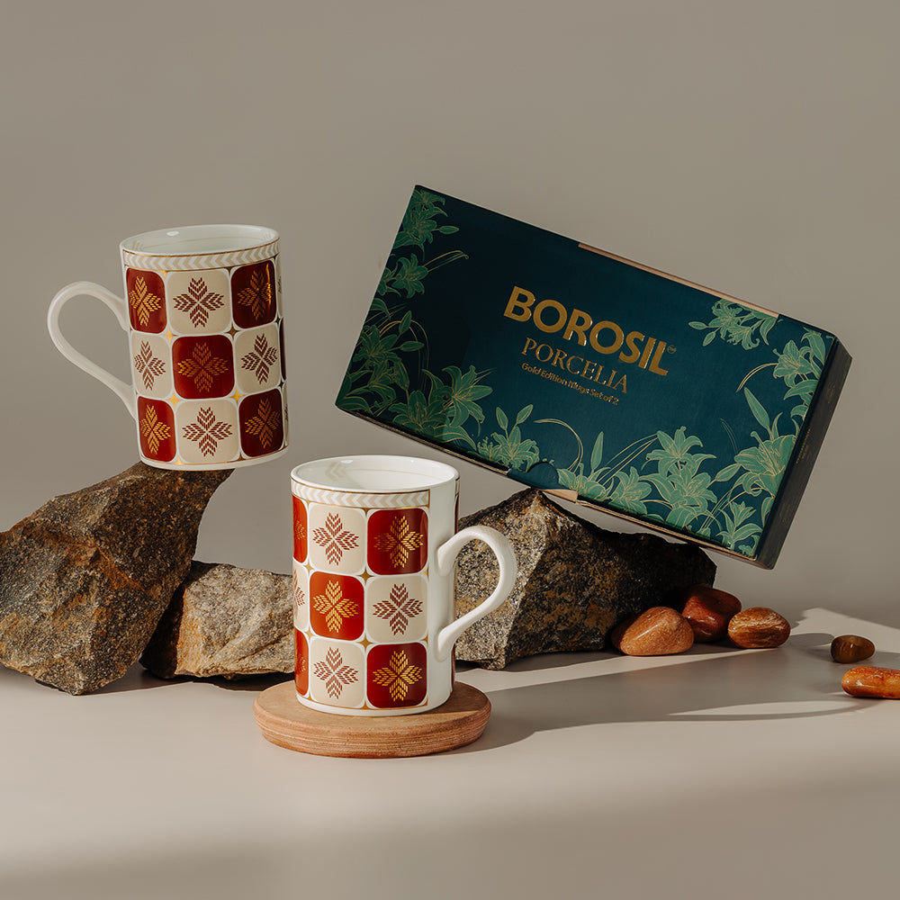 Axis Heirloom Porcelia Mug Set