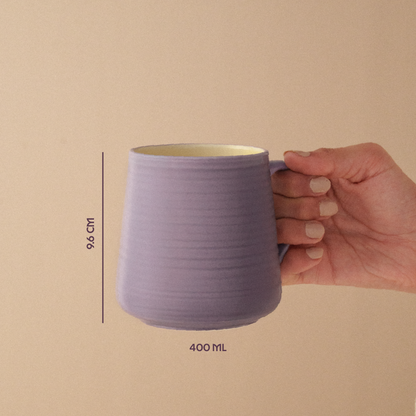 Bello Porcelia Mug, Lavender