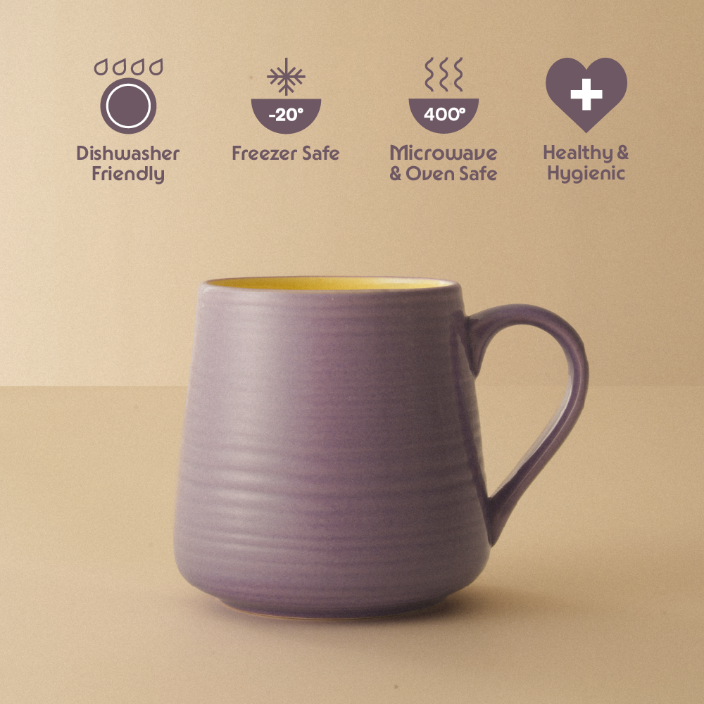 Bello Porcelia Mug, Lavender
