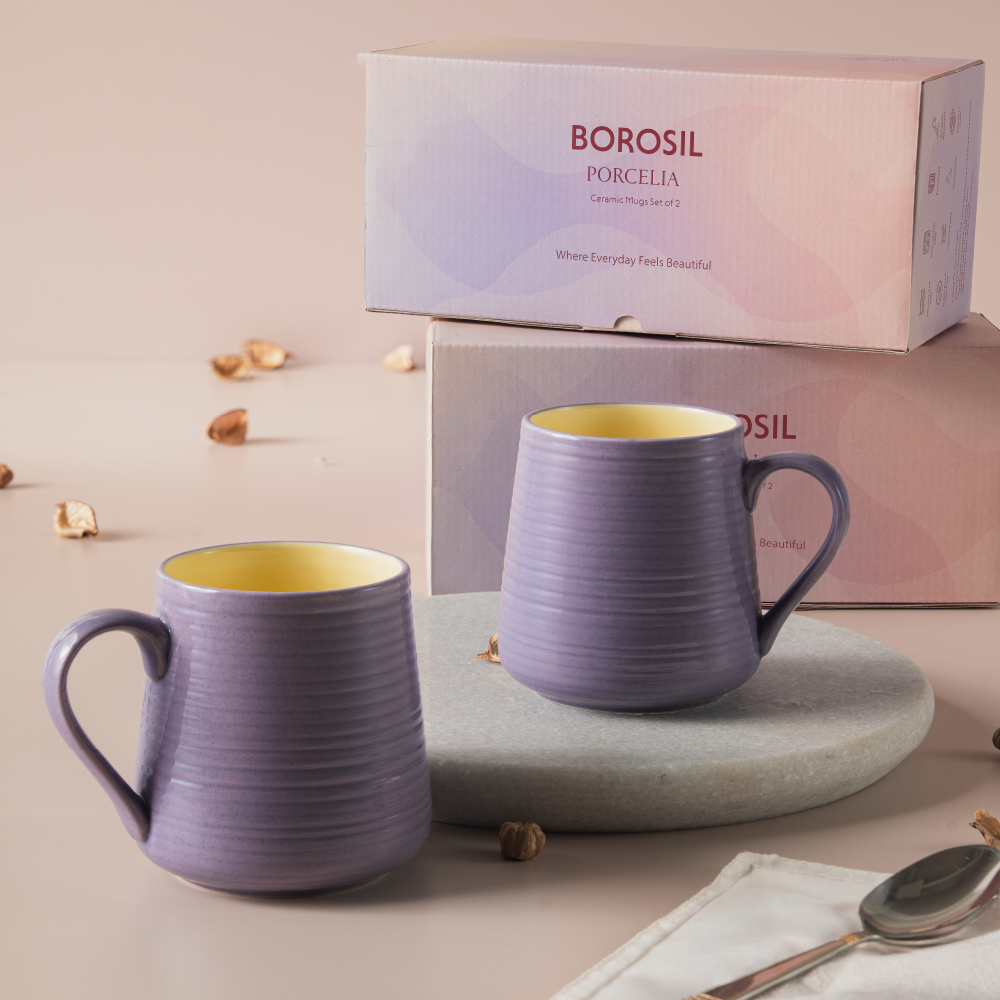 Bello Porcelia Mug, Lavender