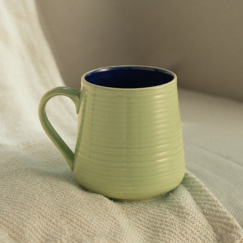 Porcelia Bello Mug, Mint - Set of 2