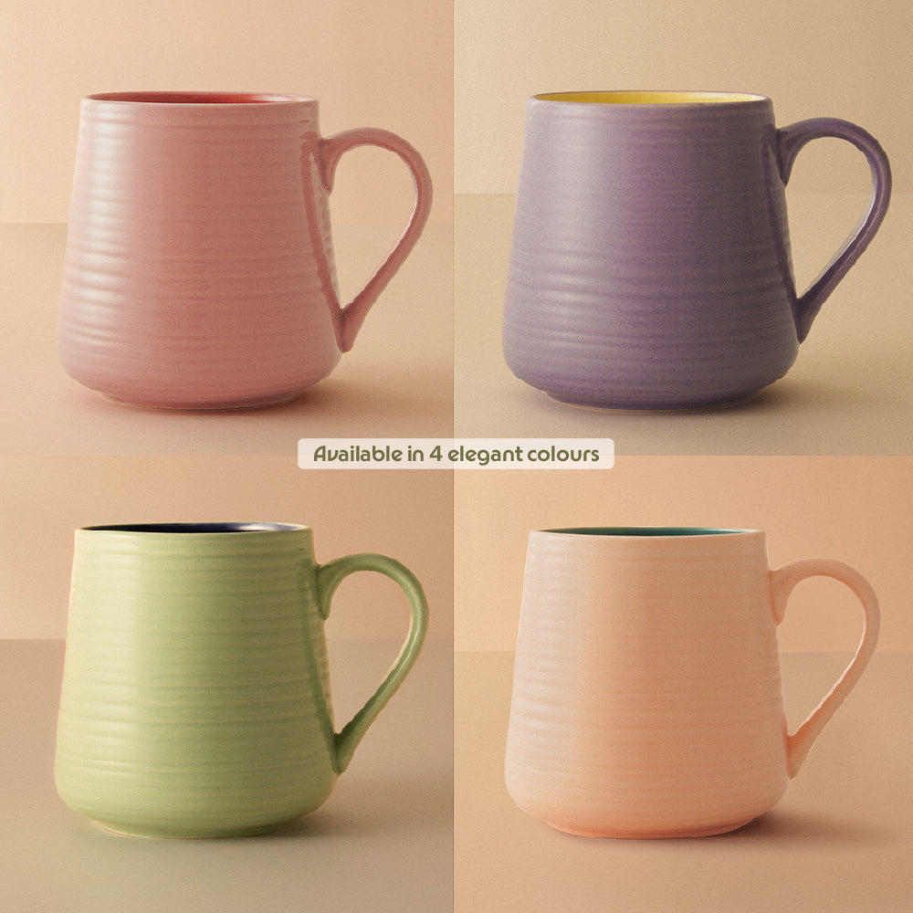 Porcelia Bello Mug, Mint - Set of 2