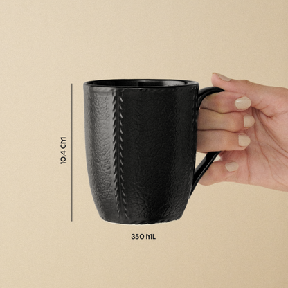 Elva Porcelia Mug, Coal