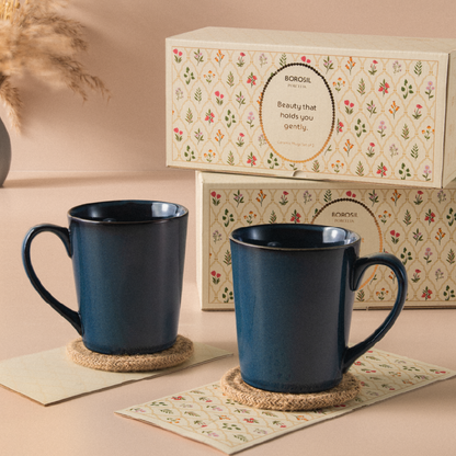 Haven Porcelia Mug, Denim