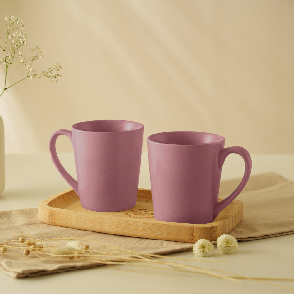 Porcelia Haven Mug, Lilac - Set of 2