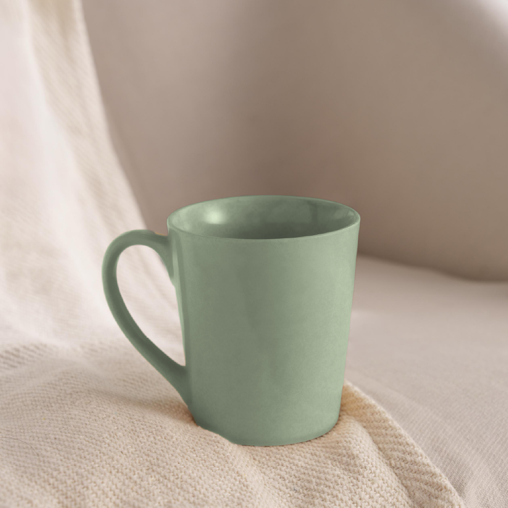 Porcelia Haven Mug, Sage - Set of 2