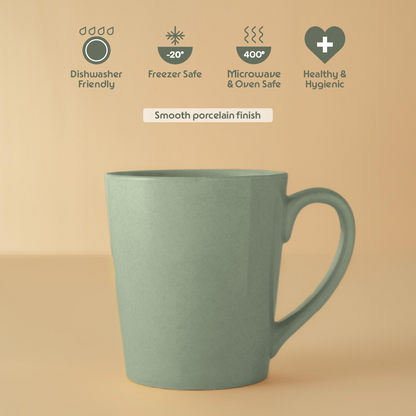 Haven Porcelia Mug, Sage