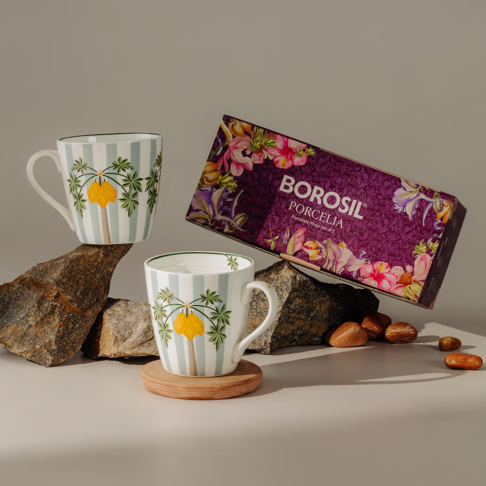 Tulip Havana Porcelia Mug Set