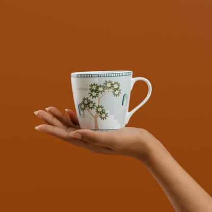 Tulip Velour Porcelia Mug Set