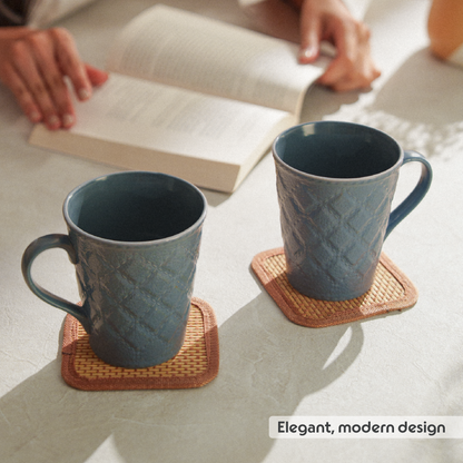 Velvetto Porcelia Mug, Ash