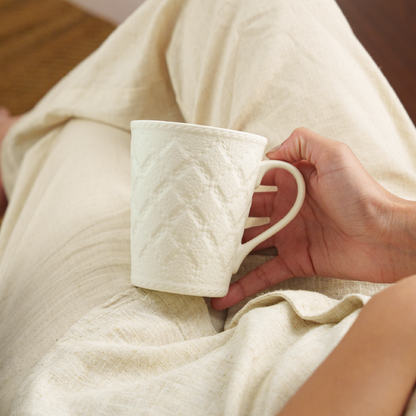 Velvetto Porcelia Mug, Ivory