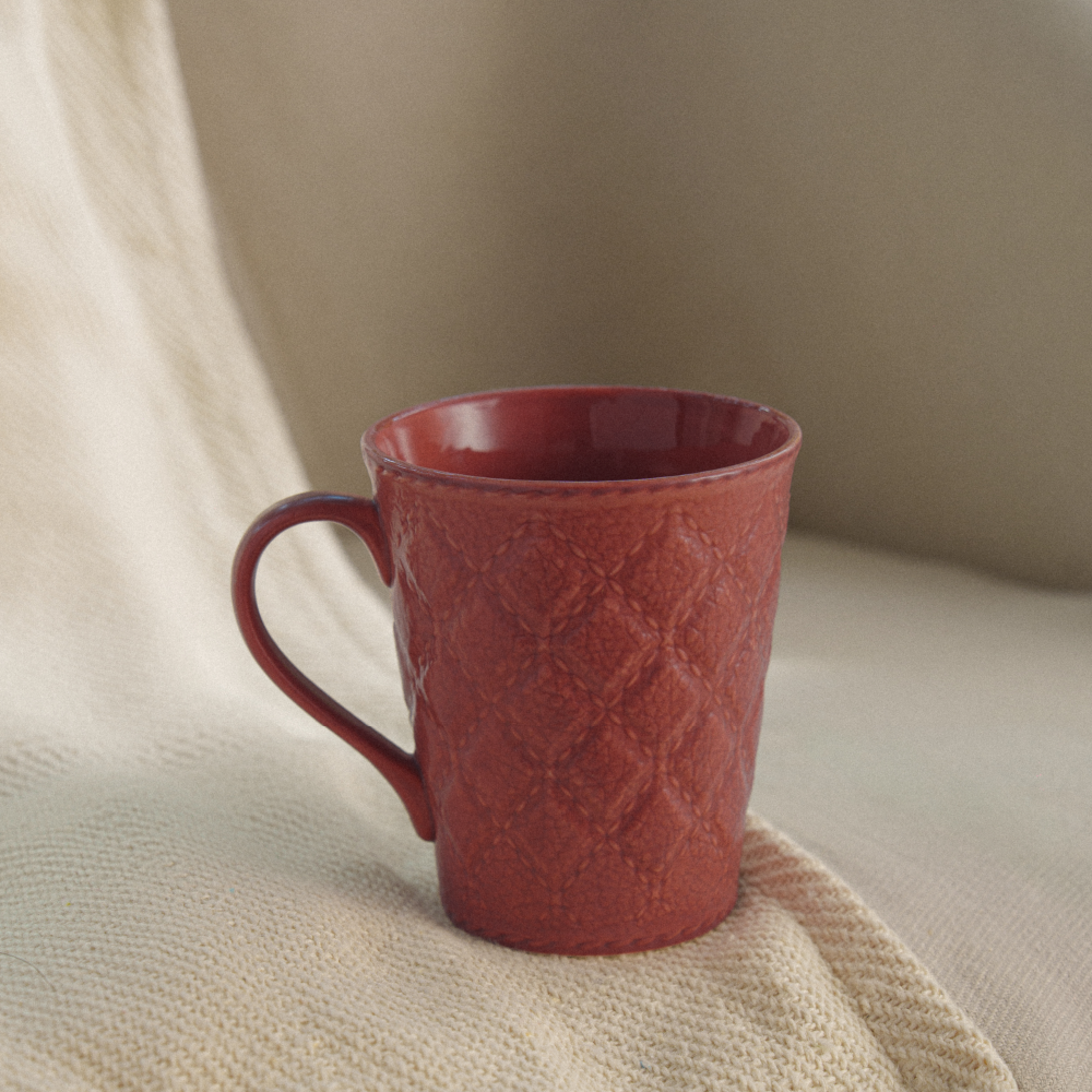 Velvetto Porcelia Mug, Terra
