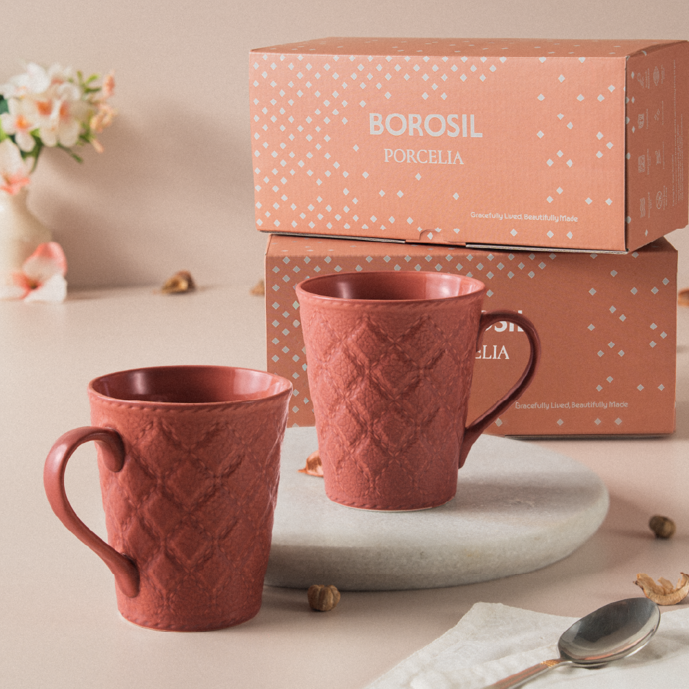 Velvetto Porcelia Mug, Terra