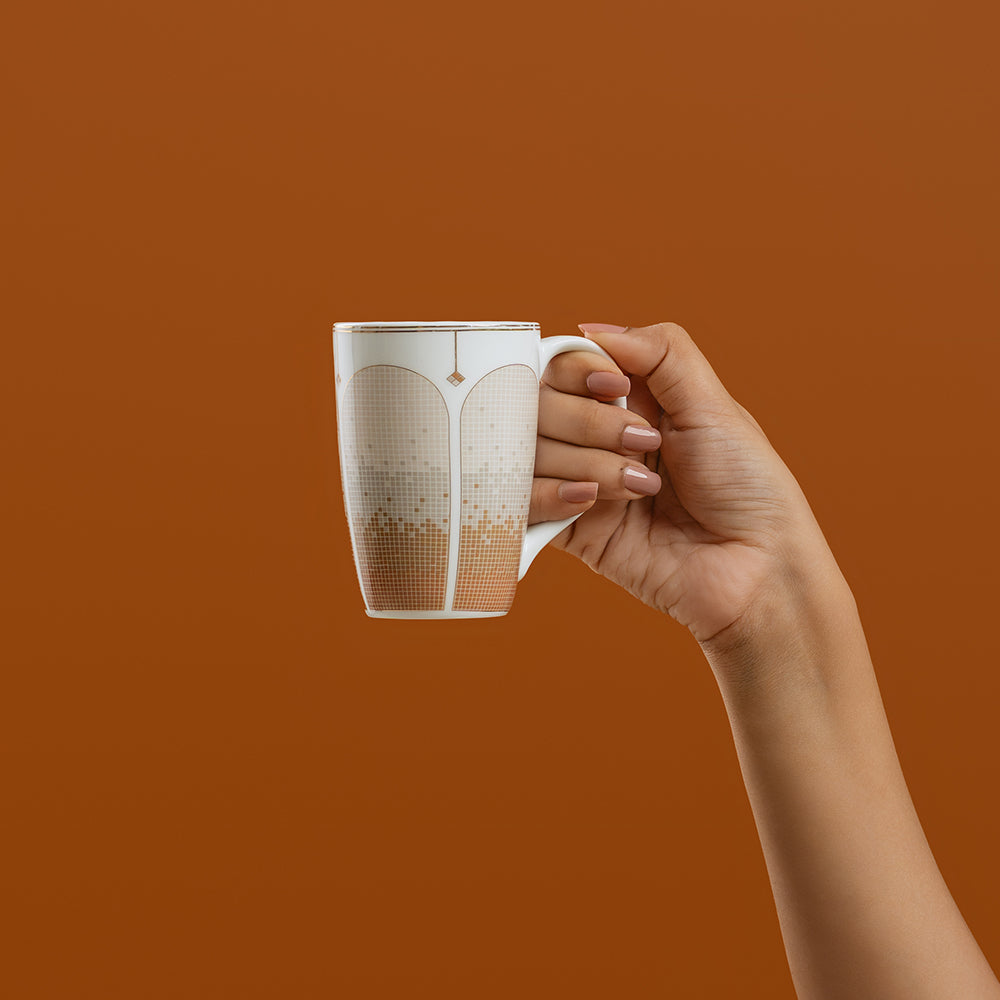 Zen Crema Porcelia Mug Set