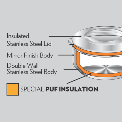 Borosil Servefresh Idli Server, 900ml