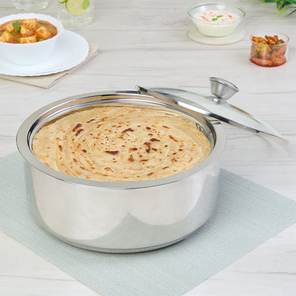 Borosil Servefresh Roti Server, 2.5L
