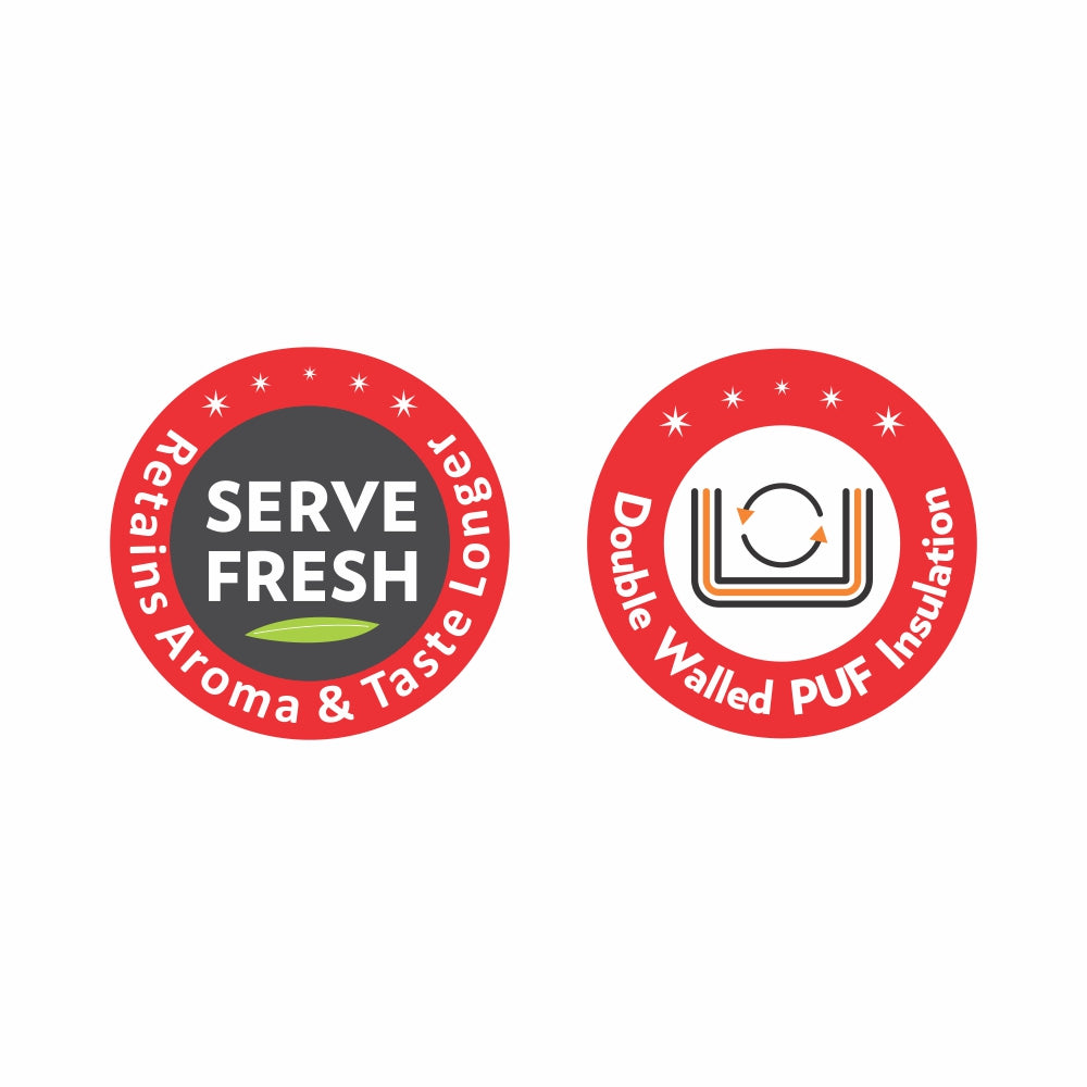 Borosil Servefresh Curry Server Set of 2