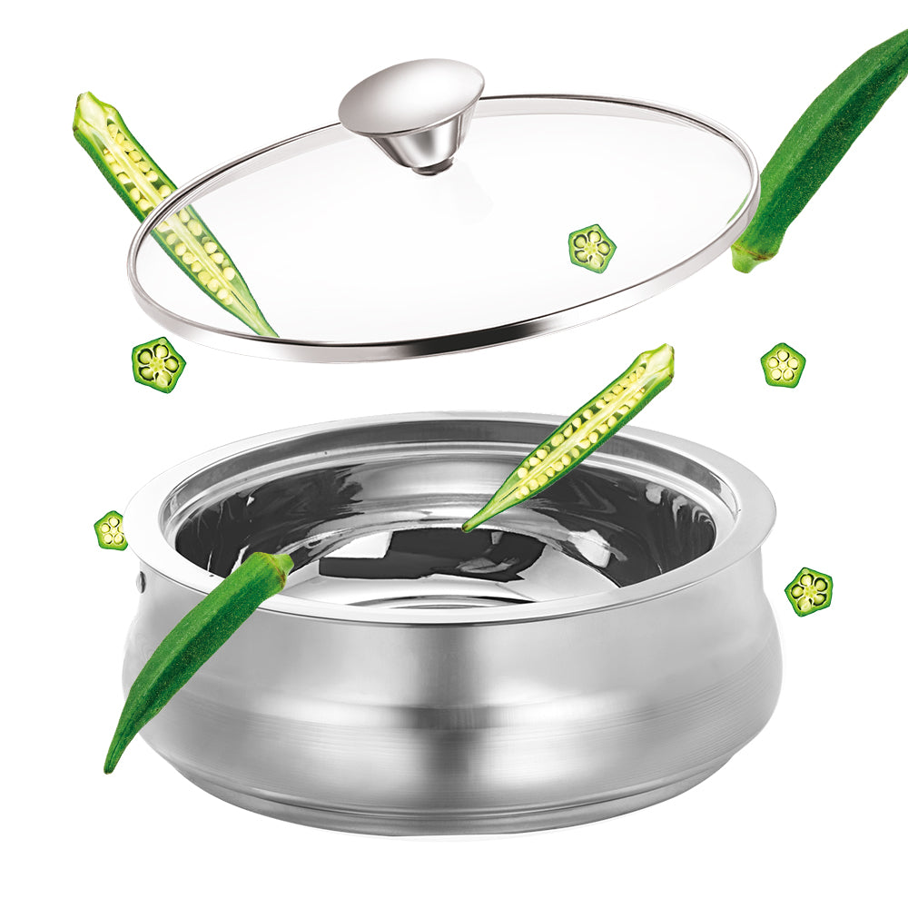 Borosil Servefresh Handi Server Set of 3, 800ml+1.2L+2.5L
