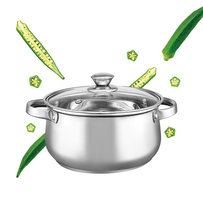 Borosil 51-piece Stainless Steel Dinner Set