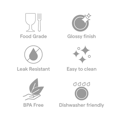 Slim Rectangular Stainless Steel Lunch Box, Green