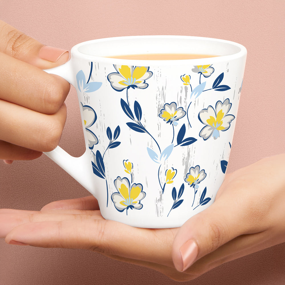 Larah Amara Blue Opalware Mug Set
