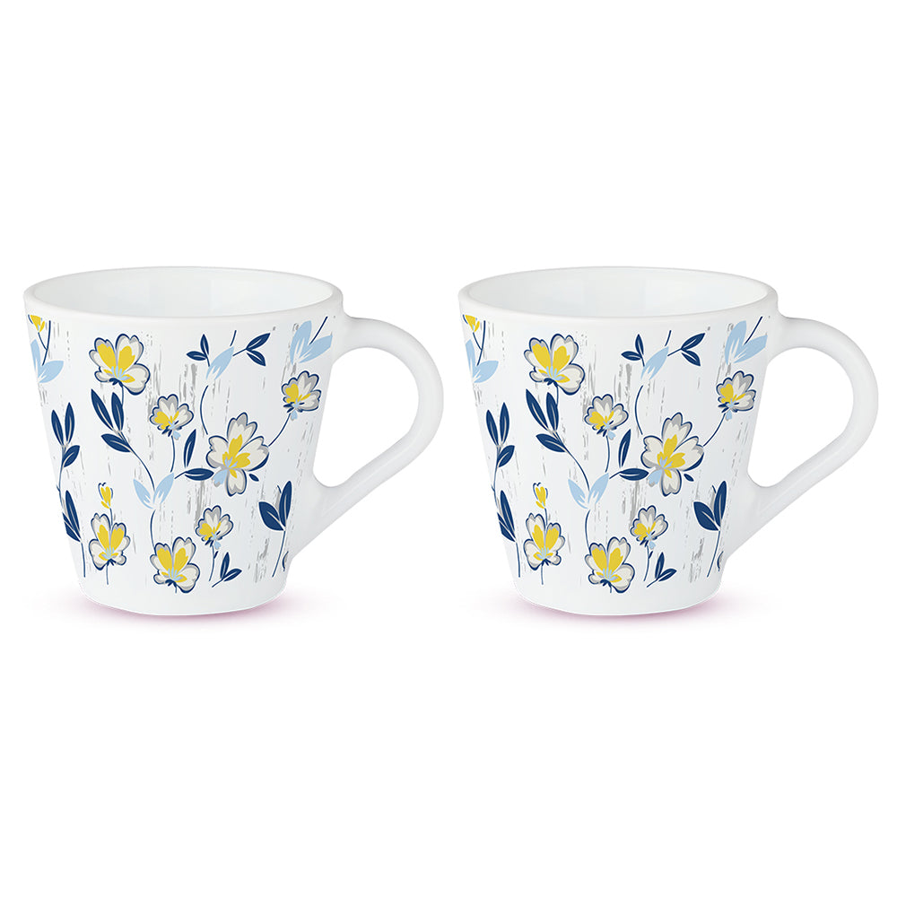 Larah Amara Blue Opalware Mug Set