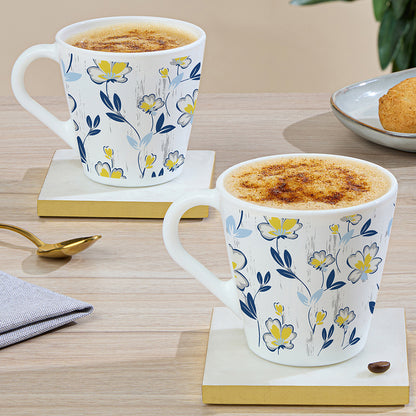 Larah Amara Blue Opalware Mug Set