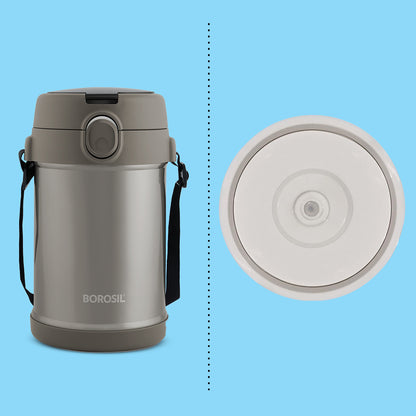 Spare Main Container Lid White For Carryme Lunch Box