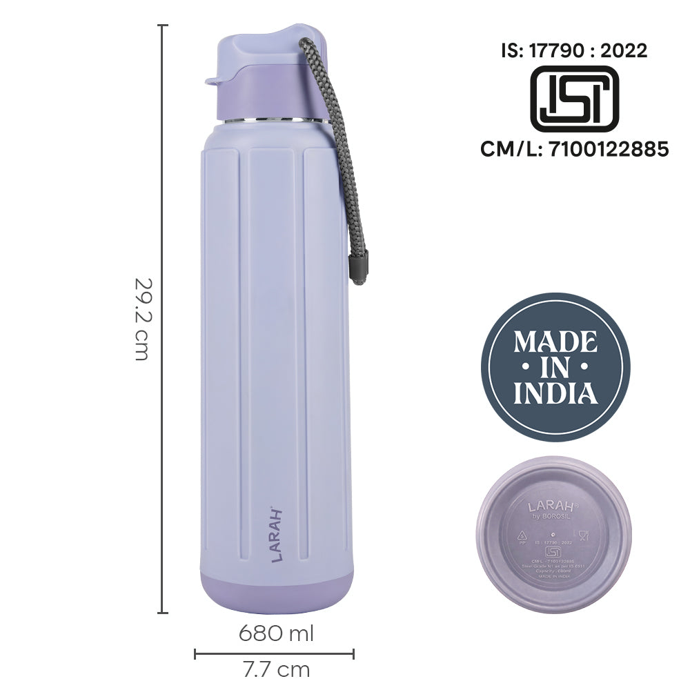 Larah Amaze Thermoware Bottle, Lavender