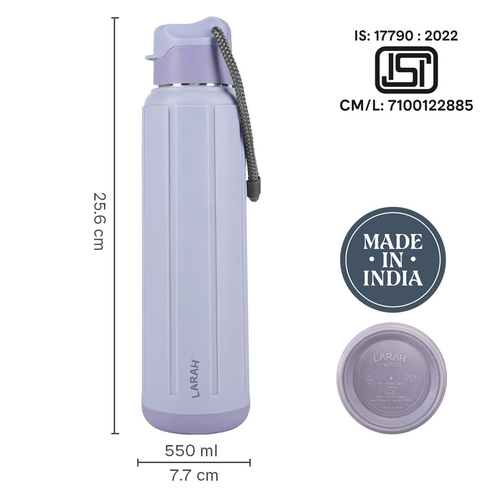 Larah Amaze Thermoware Bottle, Lavender