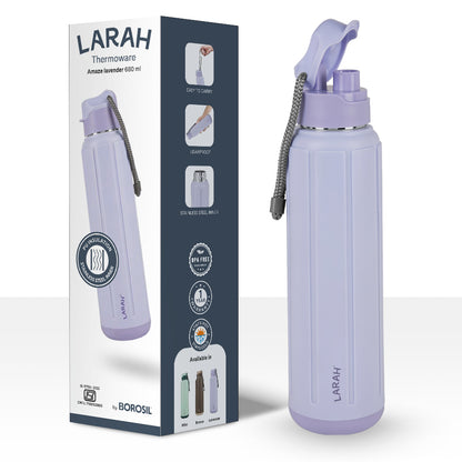 Larah Amaze Thermoware Bottle, Lavender