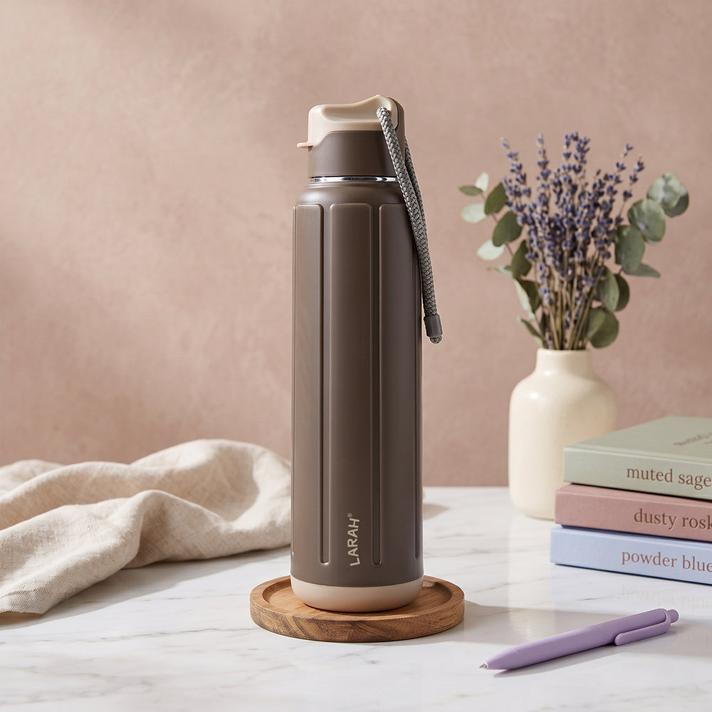 Larah Amaze Thermoware Bottle, Brown