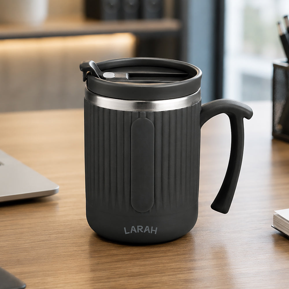 Larah Flipsip Thermoware Mug, Black