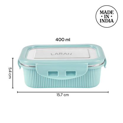 Larah Freshbyte Rectangular Lunch Box, Mint