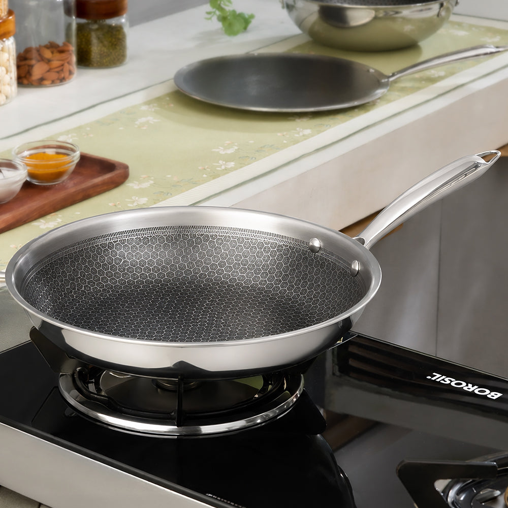 Triply Honeycomb Frying Pan