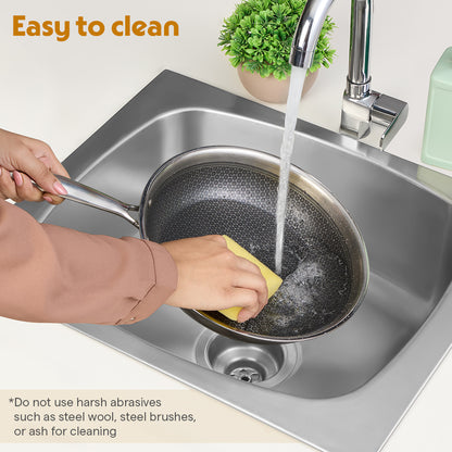 Triply Honeycomb Frying Pan