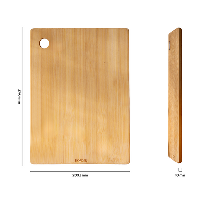 Borosil Premium Bamboo Wood Chopping Board