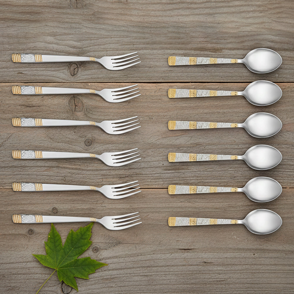 Borosil Venice Cutlery Set, 12pcs
